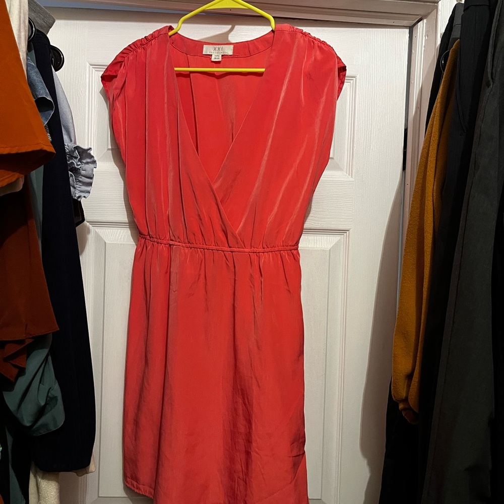 Elegant Pink Sleeveless Dress
